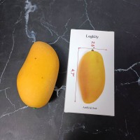  Logkity Realistic Artificial Mango Fruit for Home Décor - Durable and Lifelike Faux Mango Display